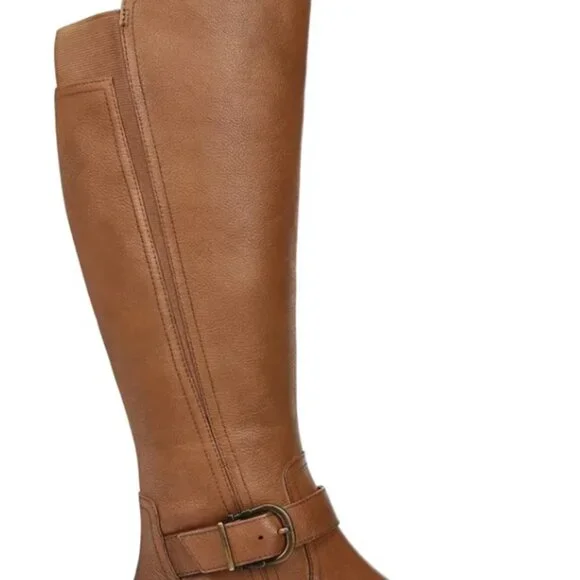 Naturalizer Leather Jaya Wide Calf Riding Boot NWT Sz 6 - Picture 6 of 13
